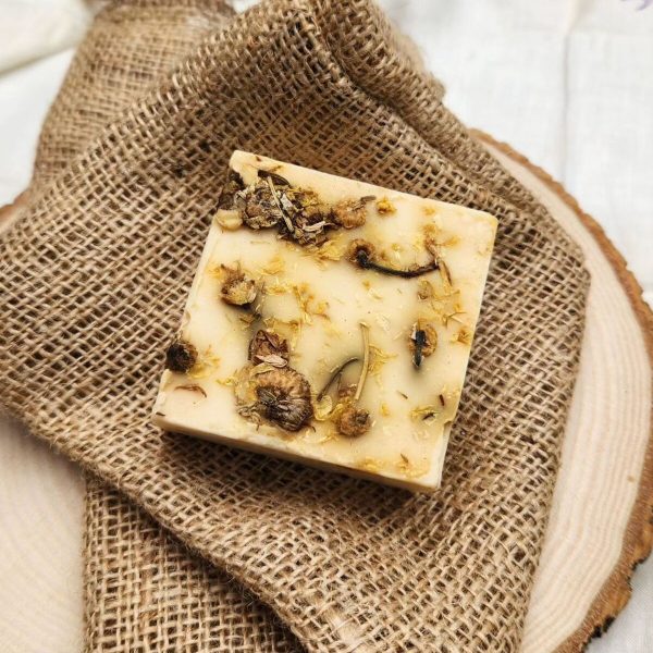 Papatya Sabunu El Yapımı %100 Organik Doğal Sabun 125 Gram