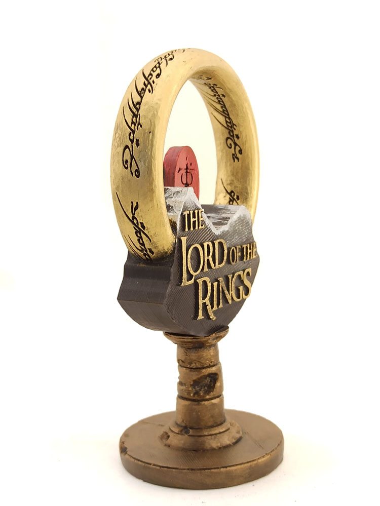141 Polyester Lord Of The Rings Yüzük Büst - Görsel 1