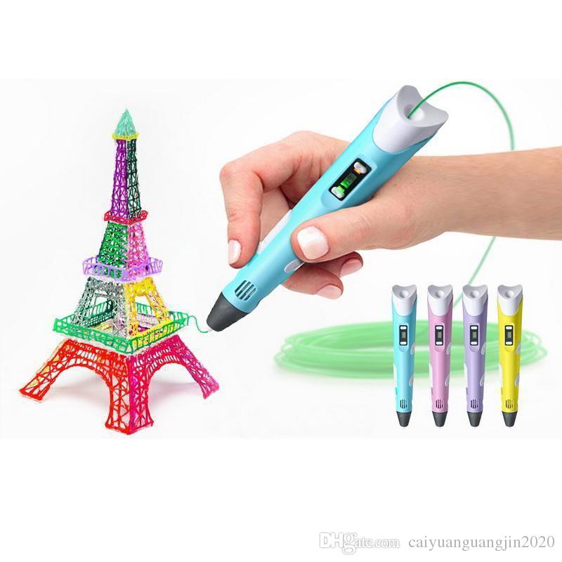24242416206-1 Üç Boyutlu Yazıcı 3D Kalem Pen Printer - Görsel 1