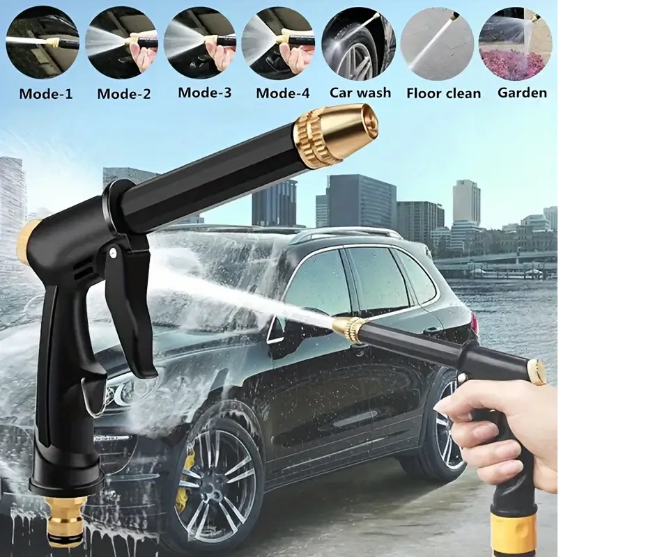 24242422005-1 Ayarlanabilir Basınçlı Çok Fonksiyonlu Yıkama Tabancası - Görsel 1