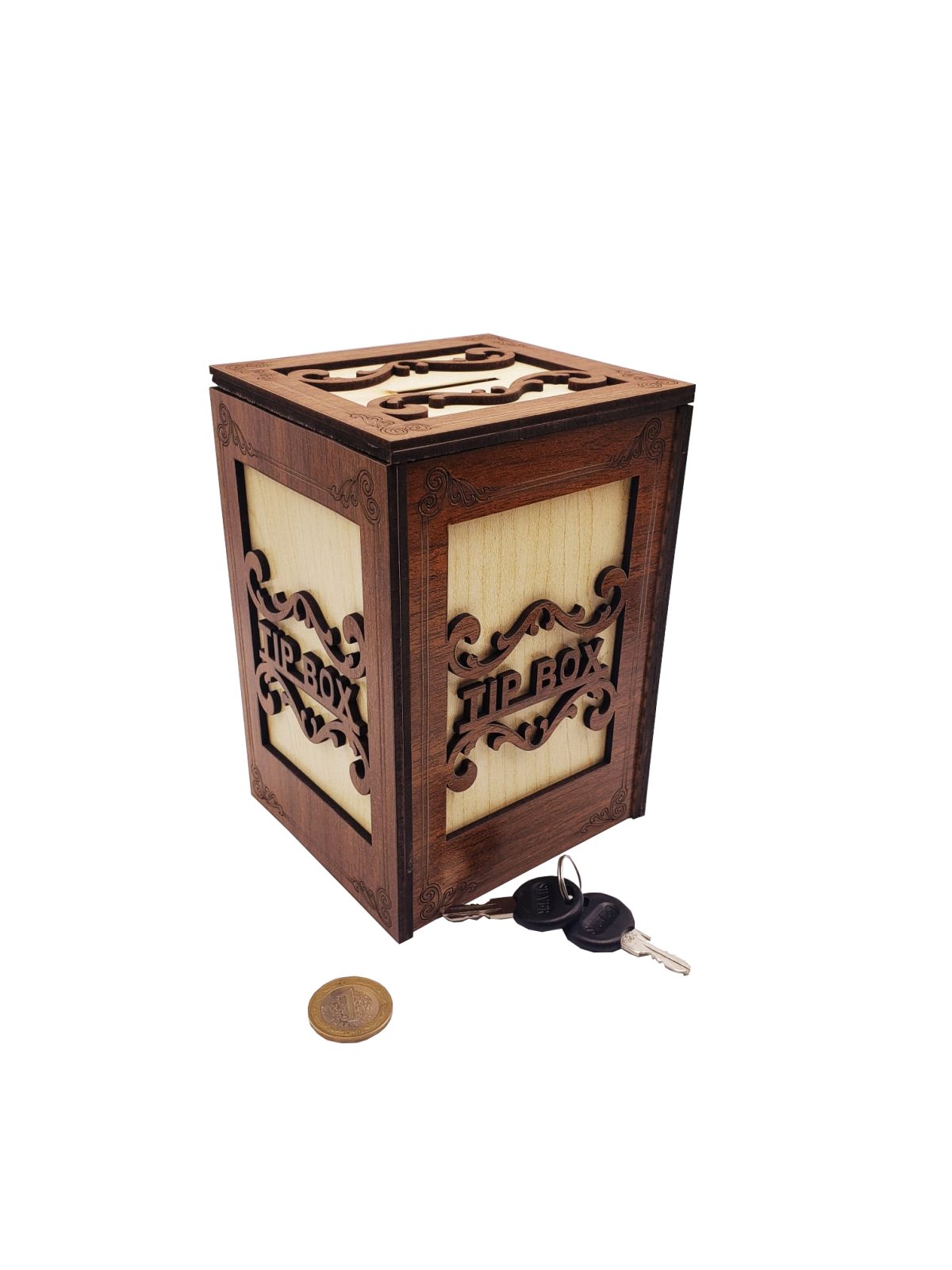 24242449323-1 Ahşap MDF Tip Box Kutusu - Görsel 1