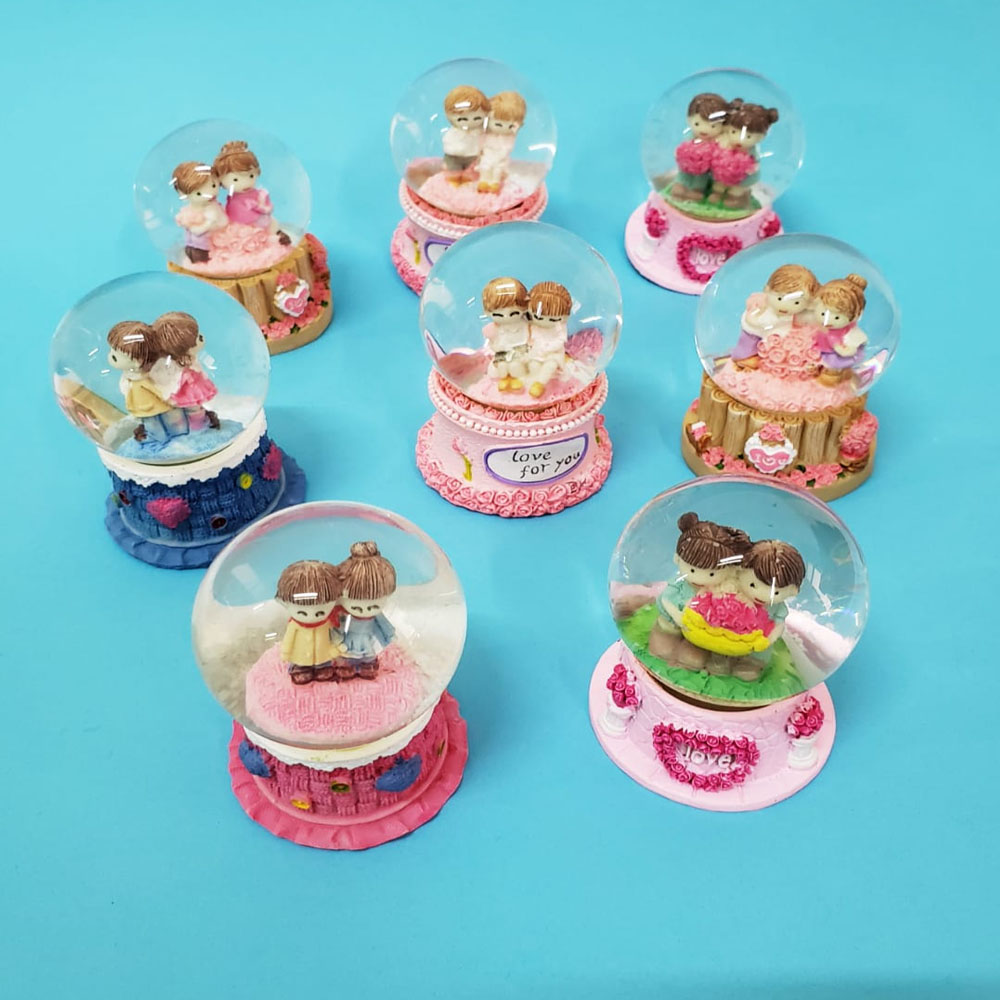 24242449450-1 Işıklı Minik Su Küresi - Görsel 1