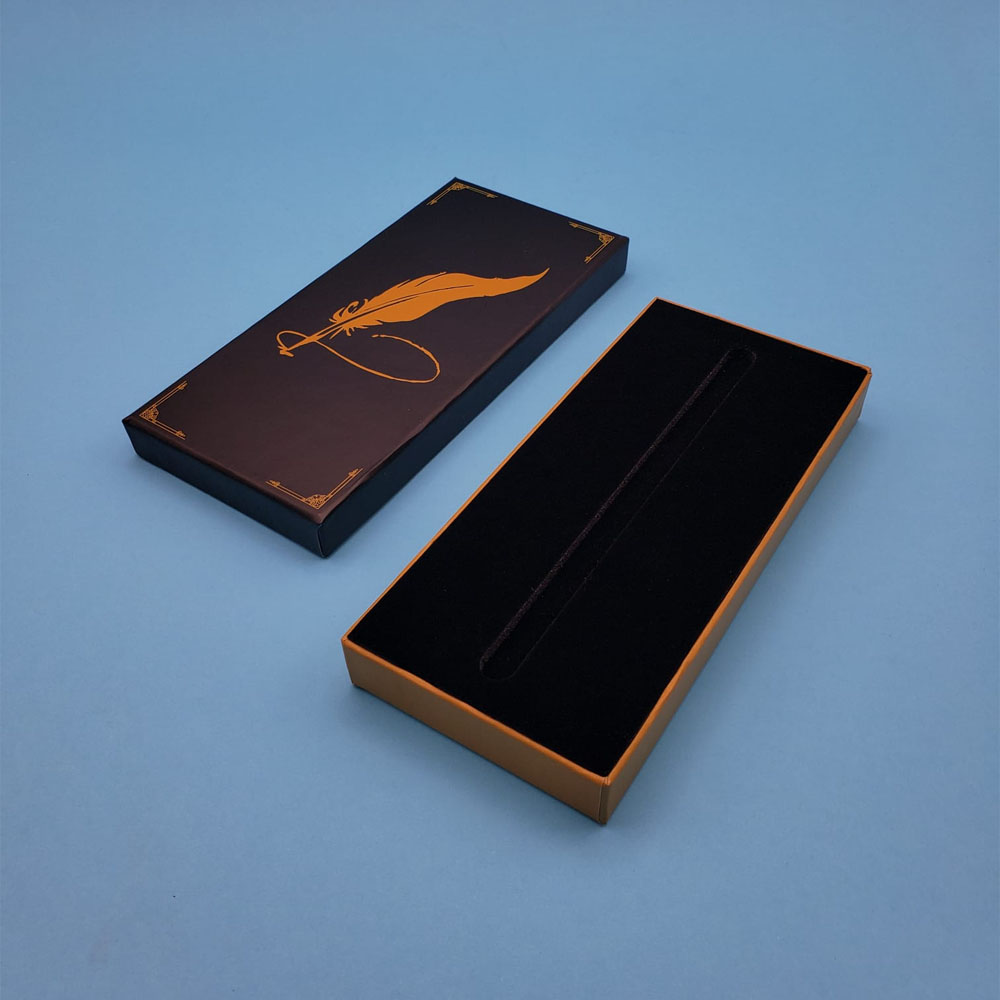 24242450000-1 Hediyelik Kalem Kutusu Tüylü Kalem Motifli - Görsel 1