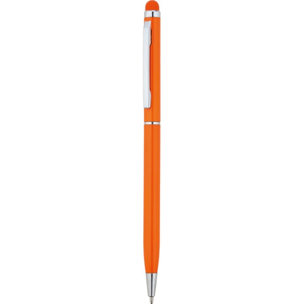24242450168-1 Tükenmez Touchpen Turuncu Kalem - Görsel 1