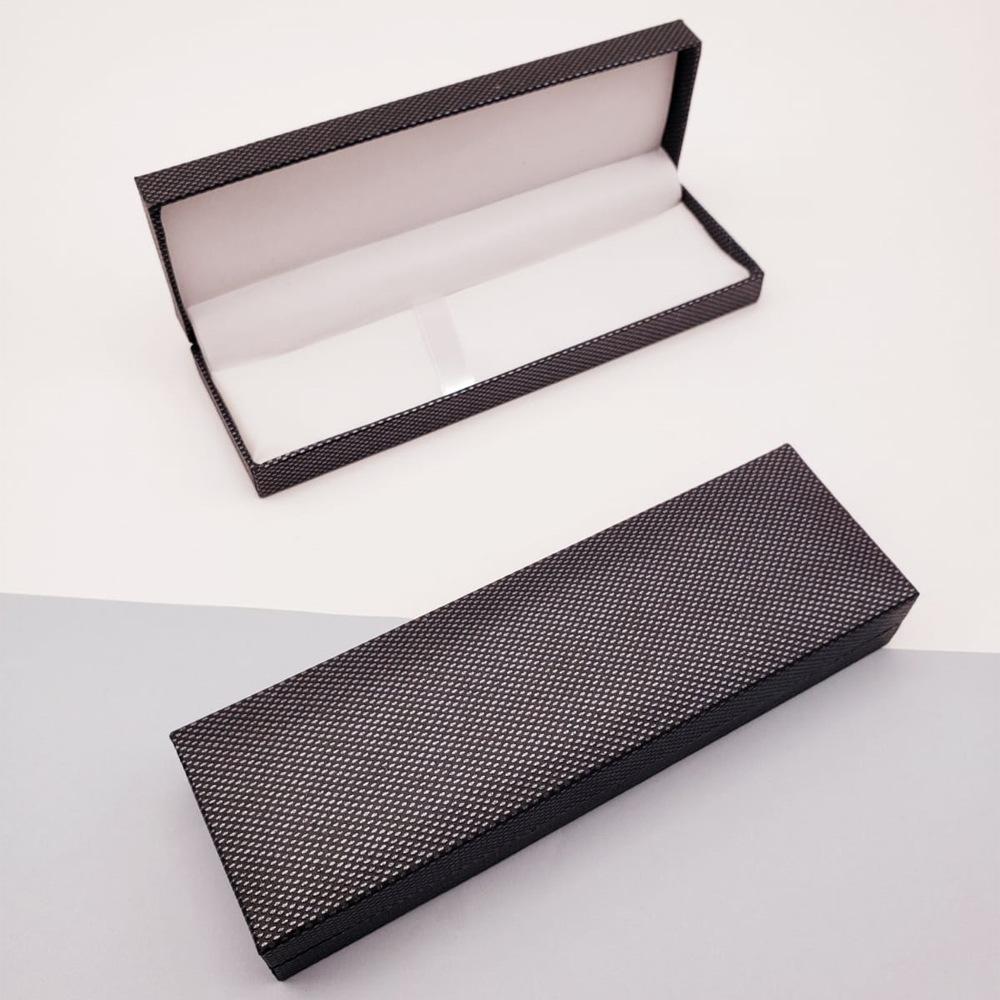 24242450394-1 Gri Hediyelik Kalem Kutusu - Görsel 1