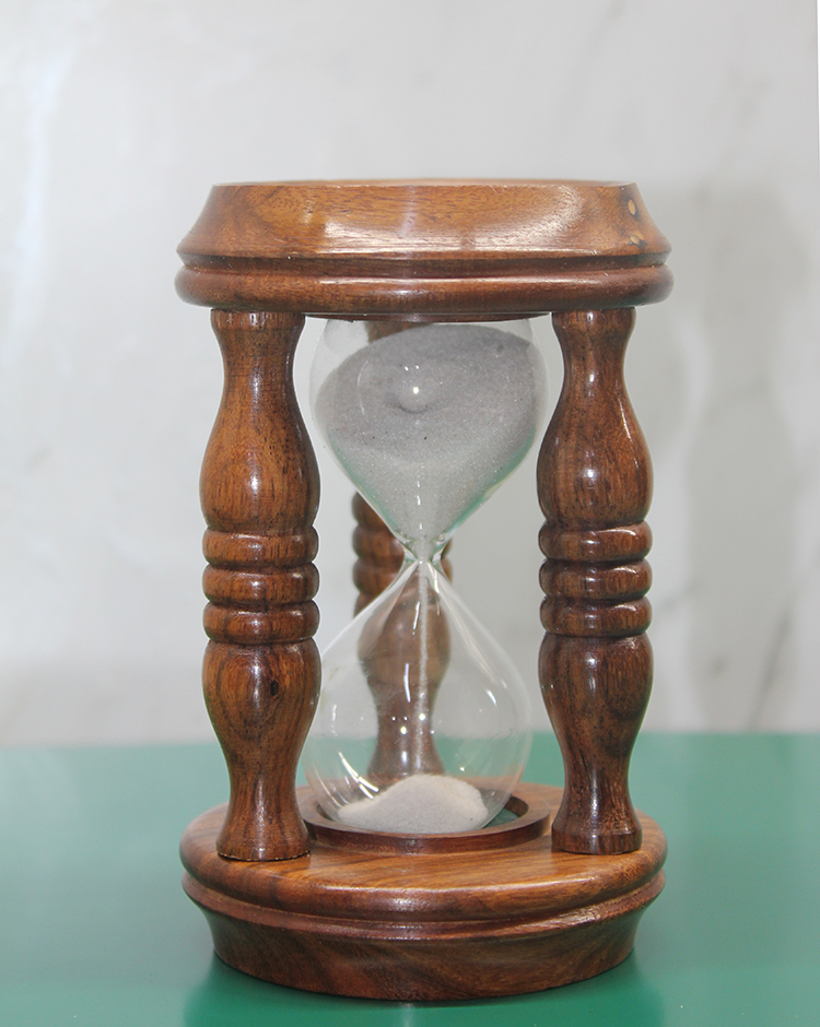 2636b Ahşap Kum Saati Model 7 - Görsel 1