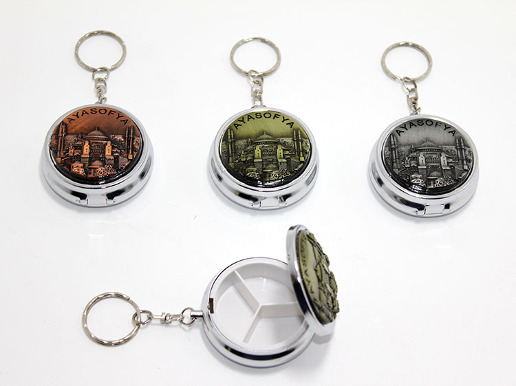 2alk116 Ayasofya Kabartmalı Yöresel Enfiye Kutusu - Görsel 1