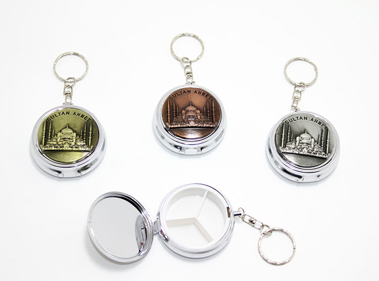 2alk118 Sultanahmet Kabartmalı Yöresel Enfiye Kutusu - Görsel 1