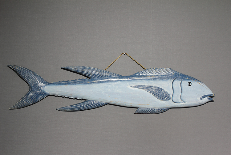 3oka-17 Ahşap Duvara Asmalı Balık Pano - Görsel 1