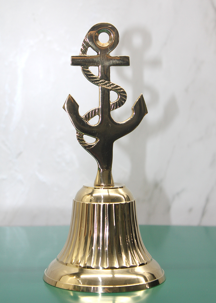 6872l Pirinç Çapalı El Çanı - Görsel 1