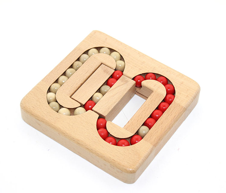 92-740 Ahşap Eğitici Rubik Küp Oyunu - Görsel 1