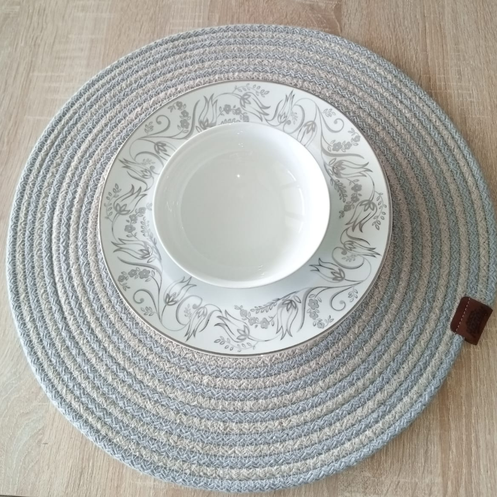 Adsiz-tasarim-38 DecoHandy 39cm 2 Renk Jüt Örme Supla Amerikan Servis - Görsel 1