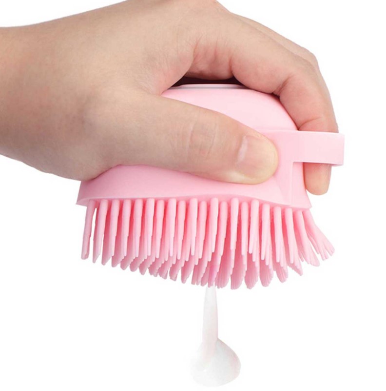 Cok-Amacli-Hazneli-Firca-Kese Çok Amaçlı Hazneli Fırça Kese - Görsel 1