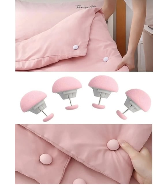 IMG_0326 Yorgan Ve Nevresim Sabitleme Seti 4 Adet - Görsel 1