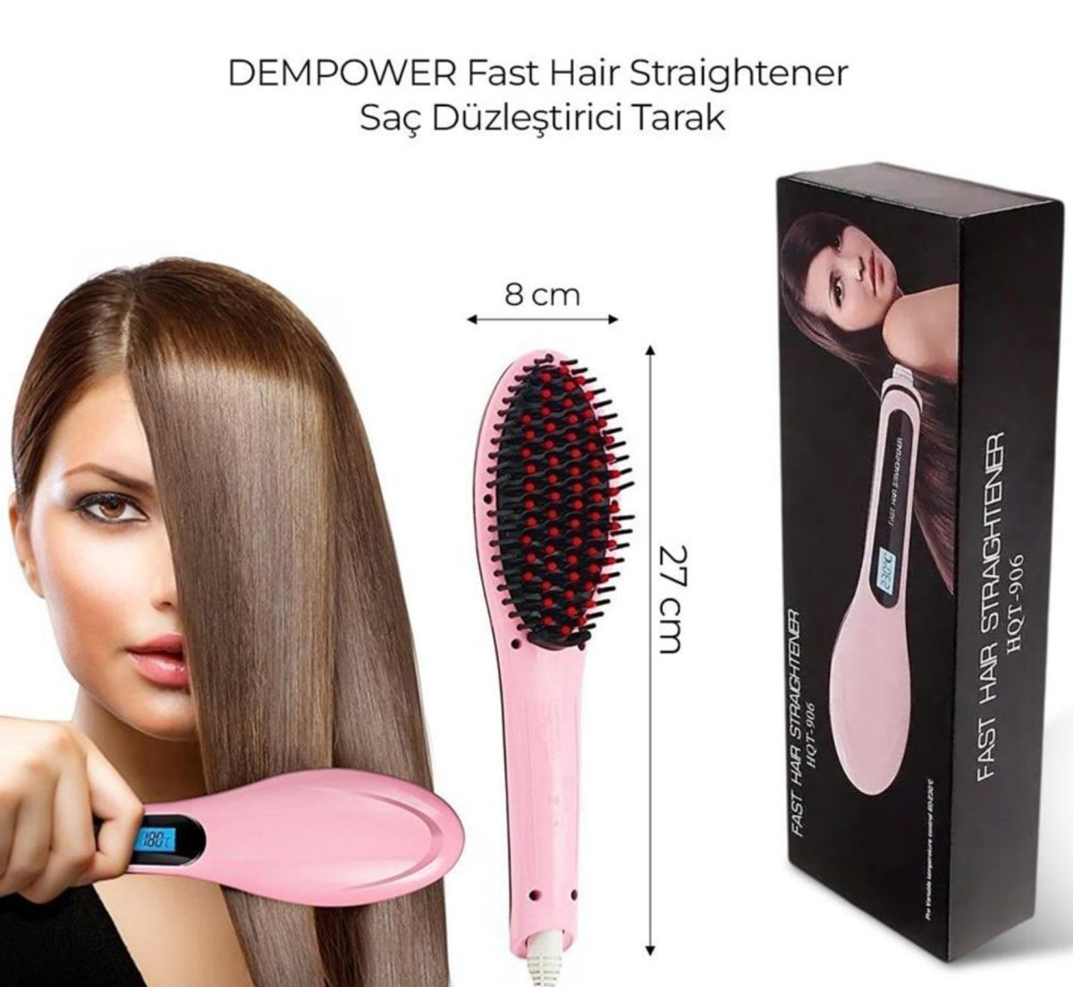 IMG_0473 Saç Düzleştirici Tarak - Görsel 1