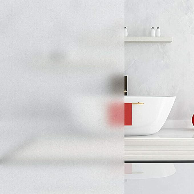 IMG_1048 UV Engelleyici Buzlu Cam Filmi 2 Metre x 45 Cm. - Görsel 1