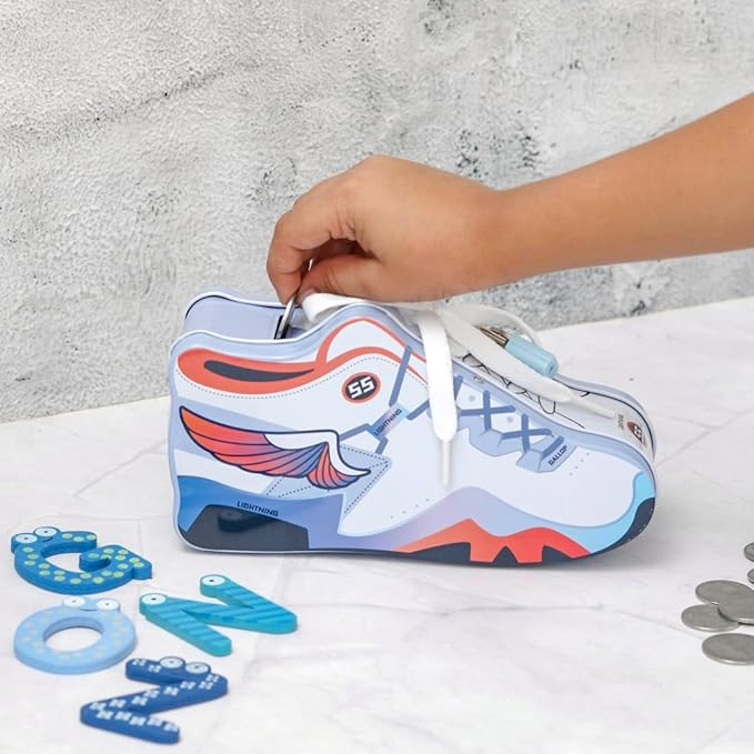 IMG_2252 Metal Ayakkabı Kumbara - Görsel 1