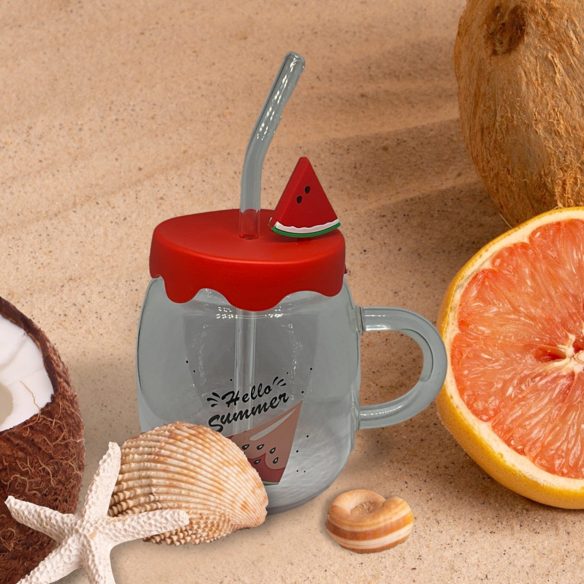 PhotoRoom_20240126_150440 Karpuz Tasarımlı Kupa Bardak - Görsel 1