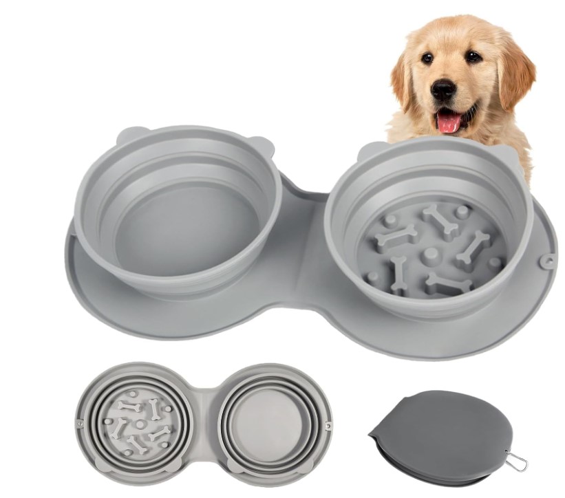 Screenshot_14 Mikopet Katlanabilir İkili Mama ve Su Kabı - Görsel 1