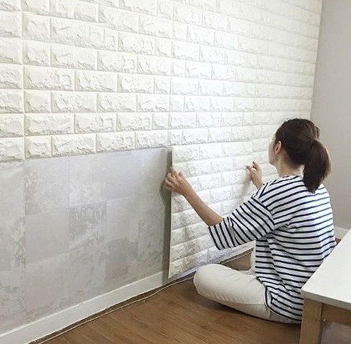 Screenshot_4-2 3D Tuğla Desenli Kendinden Yapışkanlı Duvar Paneli 58x38 cm - Görsel 1