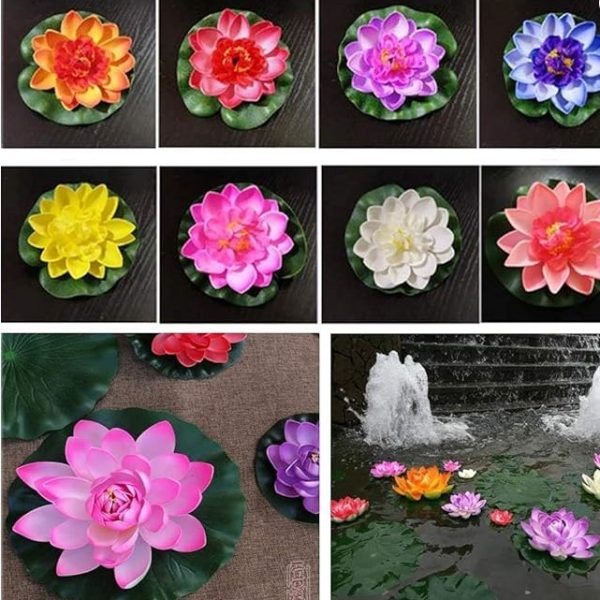 Dekoratif Yapay Lotus Çiçeği