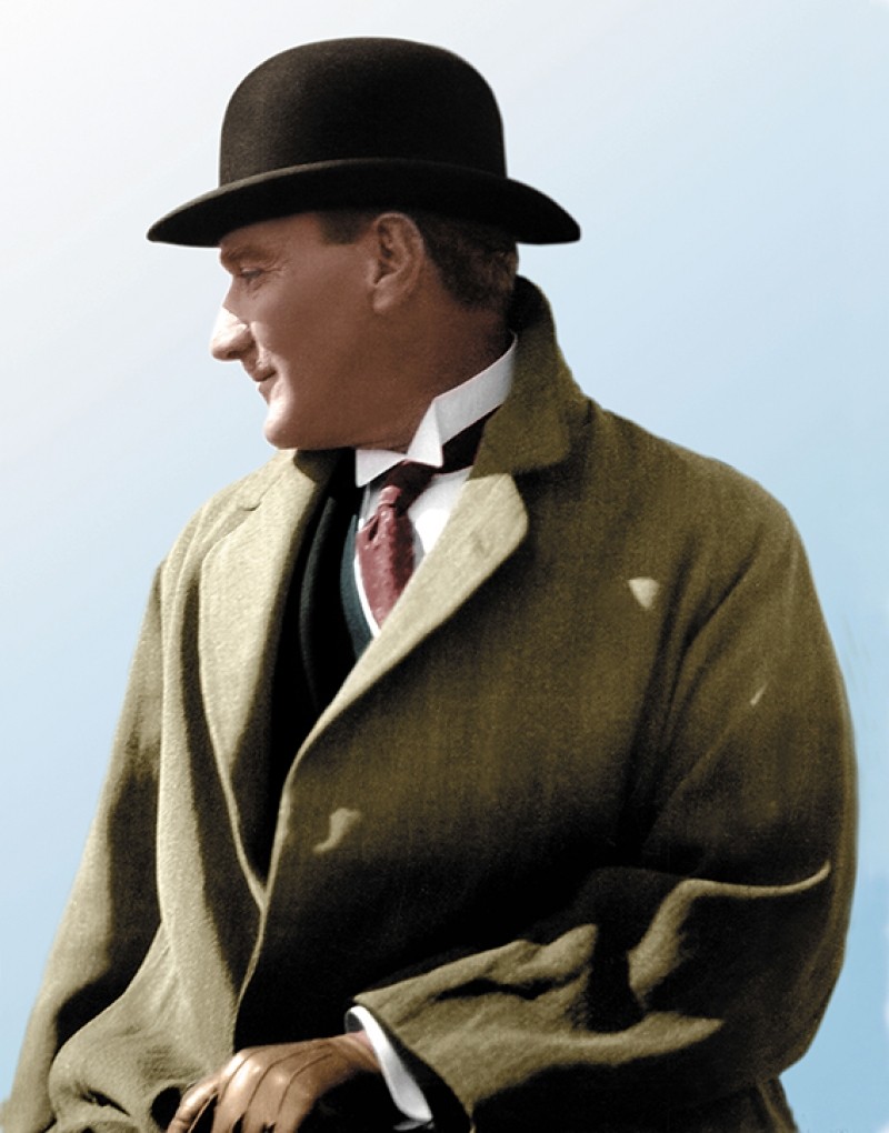Siyah-Renk-Ataturk-Sapkasi-resim-3724 Siyah Renk Atatürk Şapkası - Görsel 1