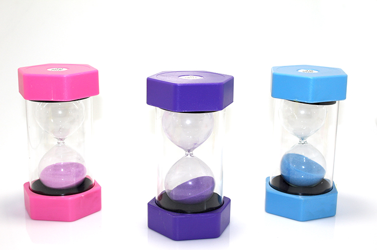 alk1113 30 Dk Renkli Kum Saati - Görsel 1