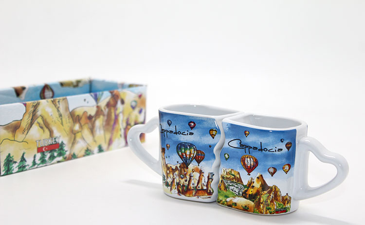 alk1546 2'li Yöresel Kupa Bardak Model 1 - Görsel 1