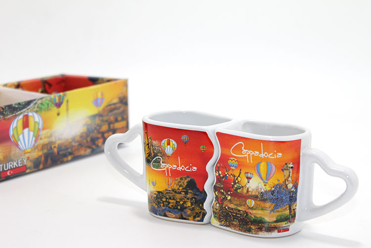 alk1547 2'li Yöresel Kupa Bardak Seti Model 2 - Görsel 1