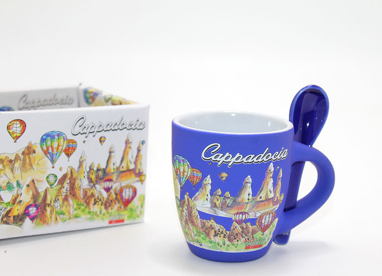 alk1564 Tekli Yöresel Kahve Fincanı Model 1 - Görsel 1