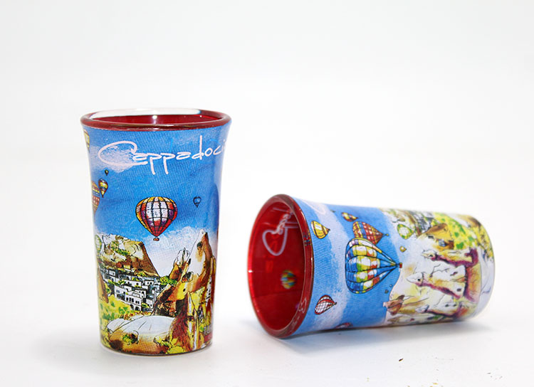 alk1571 Yöresel 2'li Shot Bardak - Görsel 1