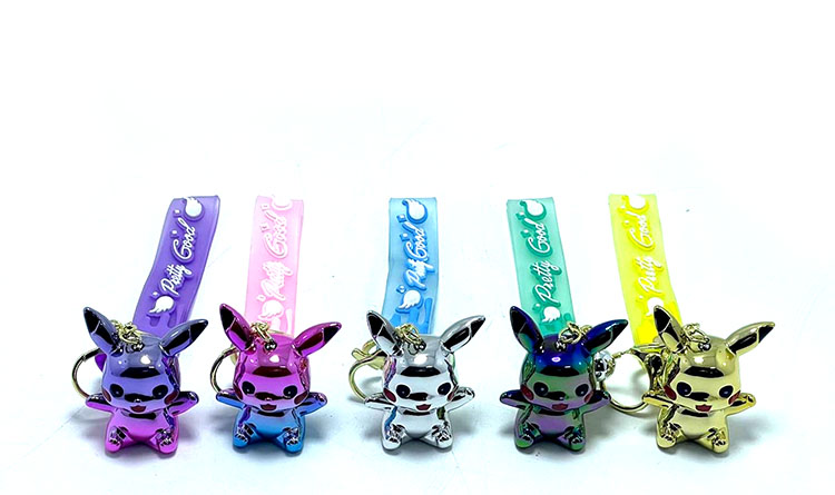 alk1701 Pikachu Silikon Anahtarlık - Görsel 1