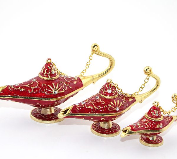 Swarovski Taşlı 3'lü Alaaddin Lambası