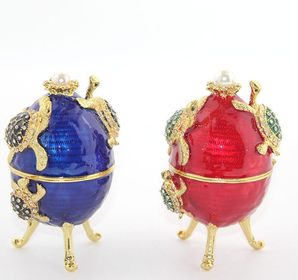 Swarovski Taşlı Tekli Yumurta Model 3