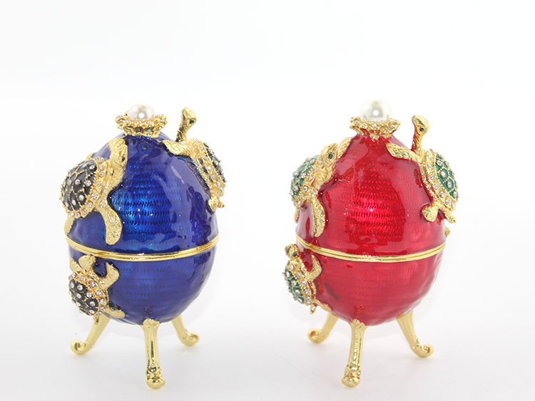 alk1949 Swarovski Taşlı Tekli Yumurta Model 3 - Görsel 1