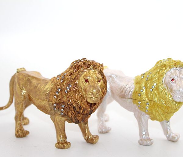 Swarovski Taşlı Tekli Aslan