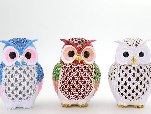 Swarovski Tekli Baykuş Model 2