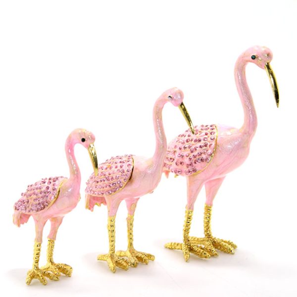 Swarovski 3'lü Flamingo