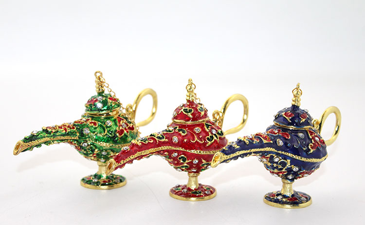 alk2071 Swarovski Alaaddin Sihirli Lambası - Görsel 1