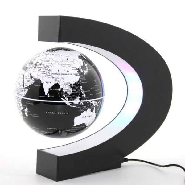 Mıknatıslı Ortada Dönen Dünya Küre Model 1