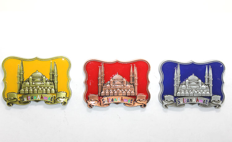 alk2195 Yöresel Sultanahmet Magnet Kare Tasarım - Görsel 1