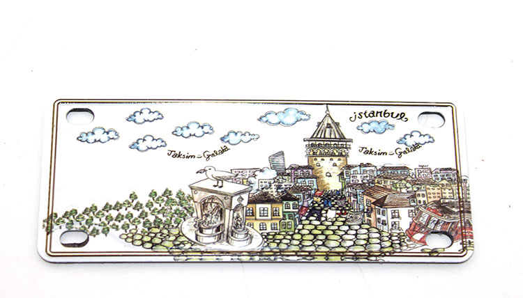 alk2235 İstanbul Temalı Magnet Model 12 - Görsel 1