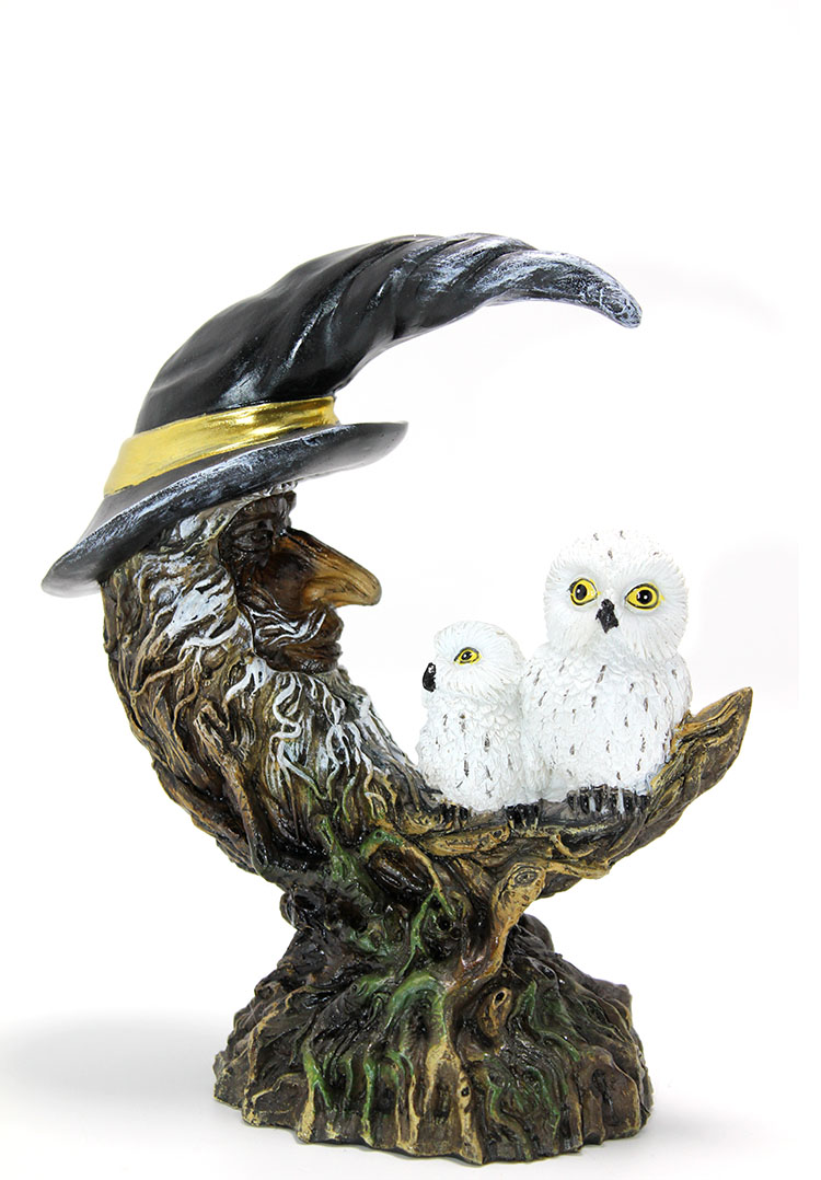 alk2355 Ay Ağacı Baykuş Ledli - Görsel 1