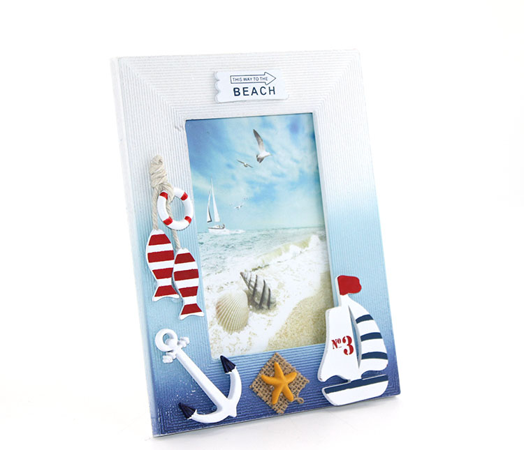 alk2474 Ahşap Marin Resim Çerçevesi Model 3 - Görsel 1