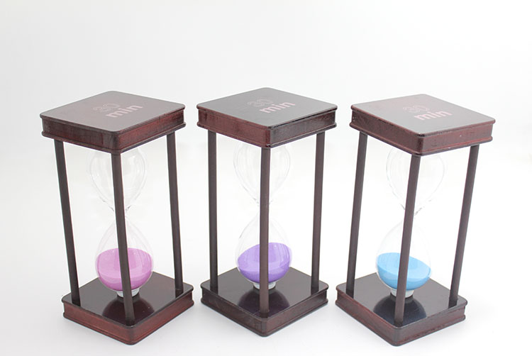 alk2493 Ahşap Kum Saati 30 DK Model 1 - Görsel 1