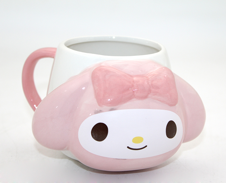 alk2555 Porselen My Melody Tasarımı Kupa Bardak - Görsel 1