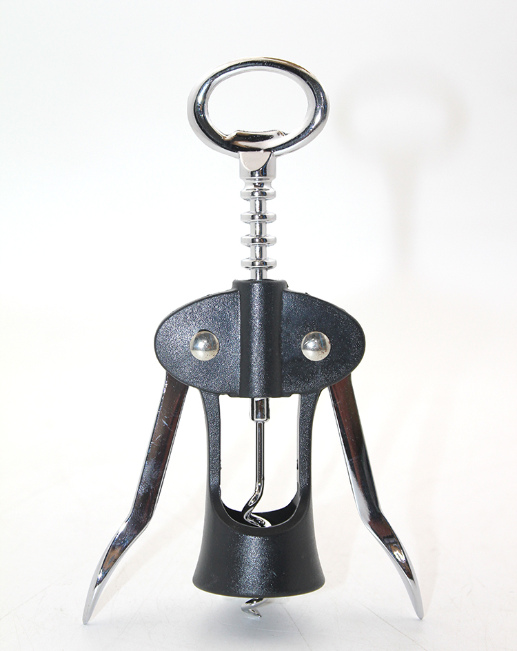 alk2633 Paslanmaz Çelik Tirbuşon Şarap Açacağı Model 1 - Görsel 1