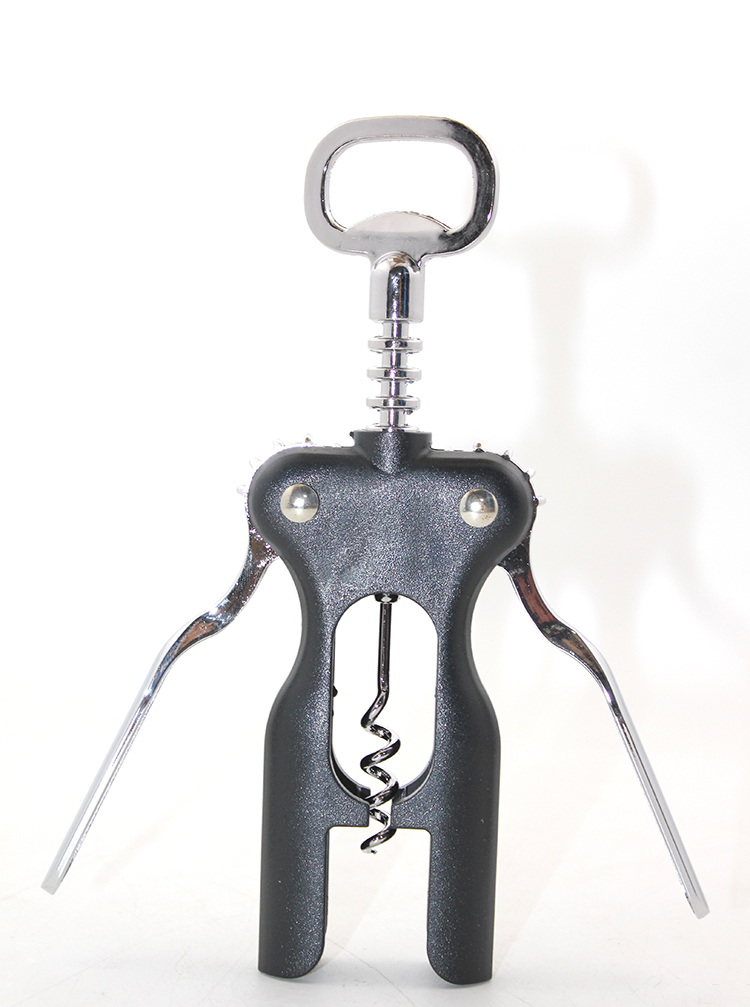 alk2638 Paslanmaz Çelik Tirbuşon Şarap Açacağı Model 2 - Görsel 1