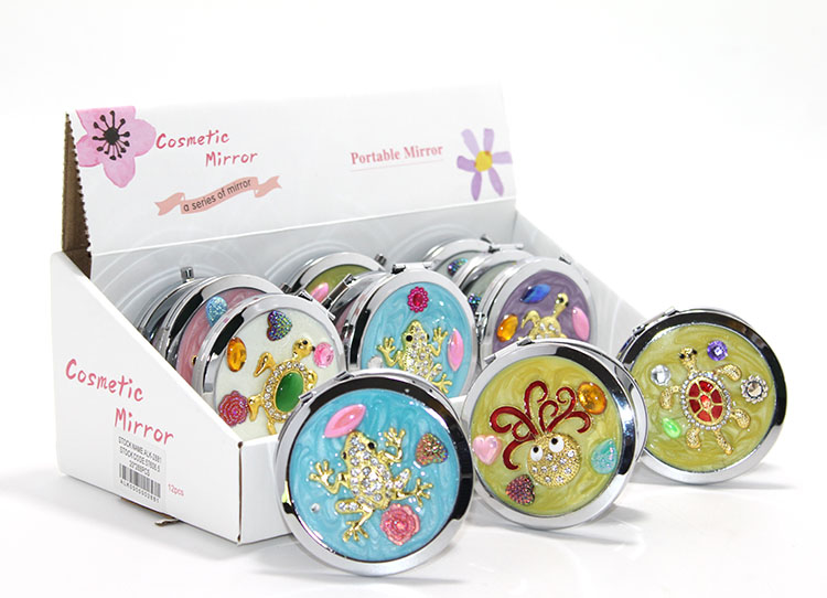 alk2881 Kabartmalı Desenli El Aynası - Görsel 1