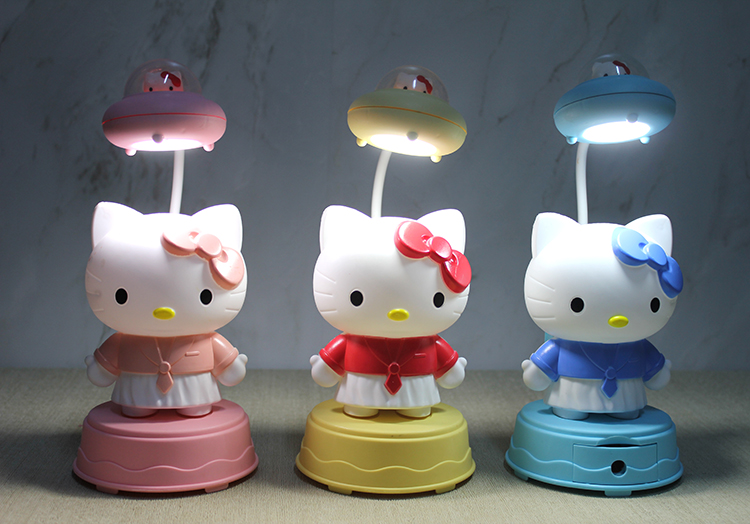 alk3075 Hello Kitty Masa Lambası Model 2 - Görsel 1
